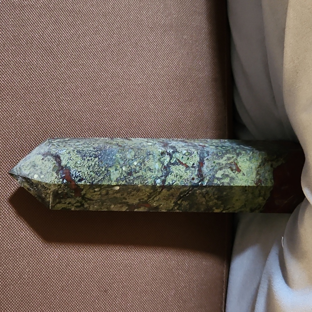 Bloodstone tower 7inches tall